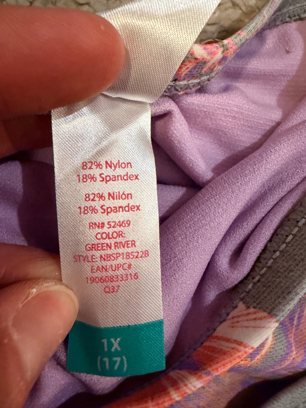 No Boundaries Floral 2 Piece Bikini - Picture 5 of 6